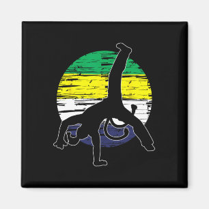 Imán Capoeira Retro - Amante de las Artes Marciales Kic