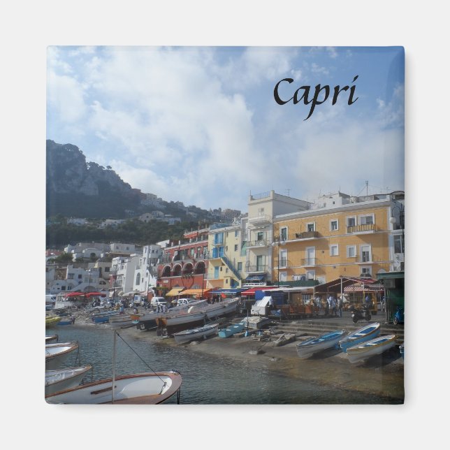 Imán Capri (Italia) (Frente)
