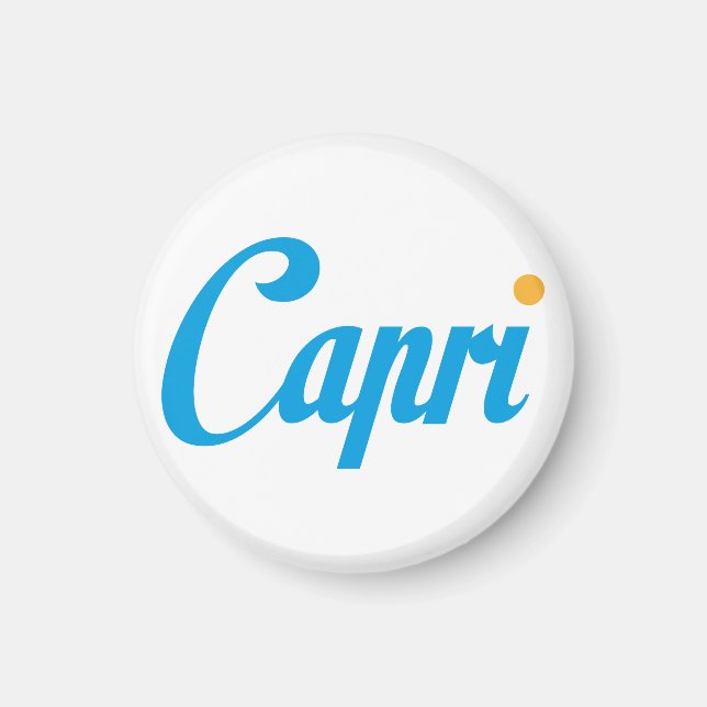 Imán CAPRI Italia (Frente)