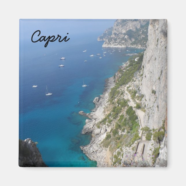 Imán Capri (Italia) (Frente)