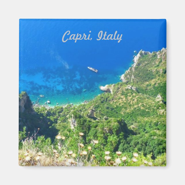Imán Capri, Italia Magnet (Frente)