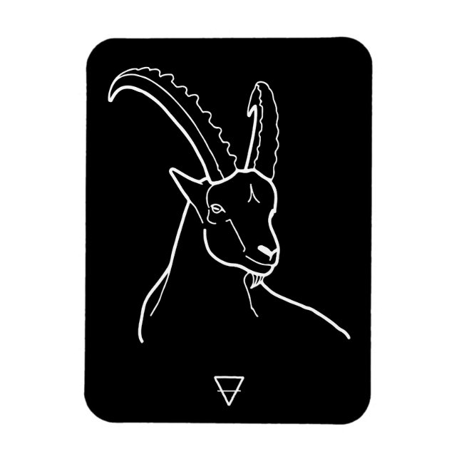 Imán Capricorn (Vertical)