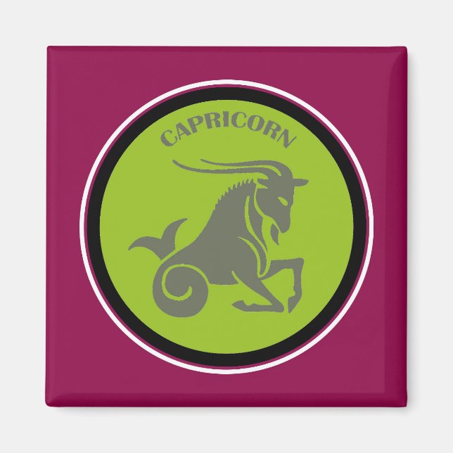 Imán Capricorn Magnet (Frente)