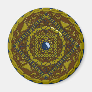 Imán Capricorn Mandala Magnet