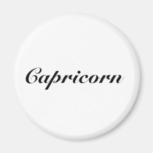 Imán Capricornio Rótulo Zodiaco Astrología clásica eleg