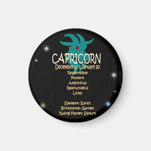 Imán Capricornio zodiaco