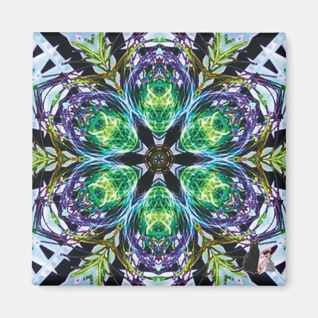 Imán Cápsulas Kaleidoscope Magnet (Frente)