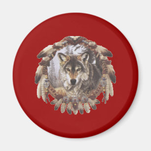 Imán captador de sueño Lobo