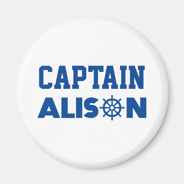 Imán Captain Alison (Frente)