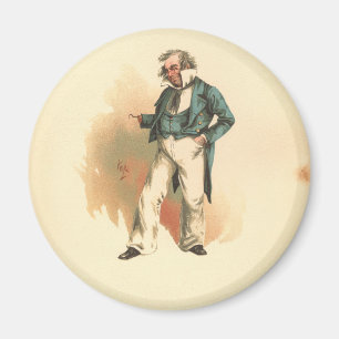 Imán Captain Cuttle de Dombey and Son