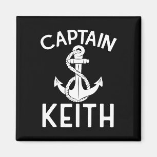 Imán Captain Keith Boat Ship Anchor Boating Yate