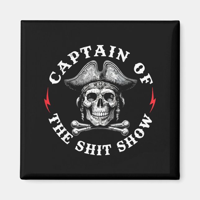 Imán Captain Of The Show  (Frente)