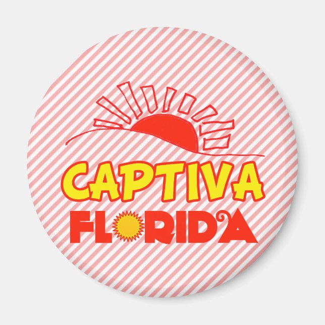 Imán Captiva, Florida (Frente)