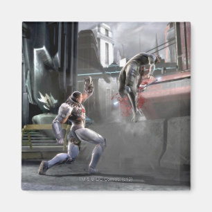 Imán Captura de pantalla: Cyborg contra Nightwing