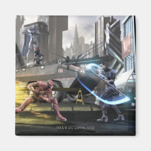 Imán Captura de pantalla: Flash contra Nightwing
