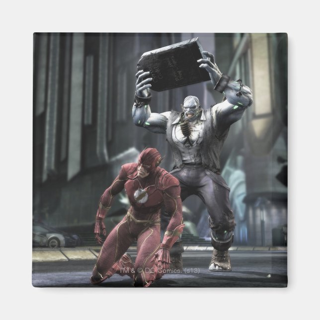 Imán Captura de pantalla: Flash vs Grundy (Frente)