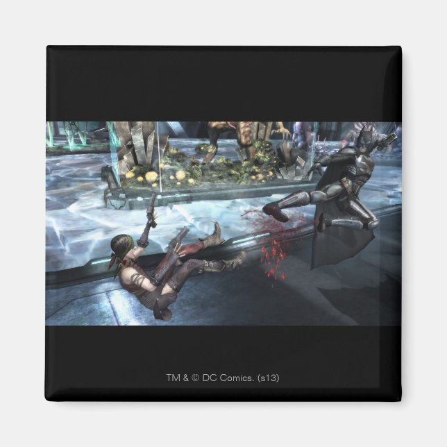 Imán Captura de pantalla: Harley vs Batman (Frente)