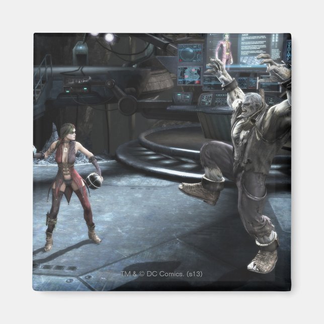 Imán Captura de pantalla: Harley vs Grundy (Frente)