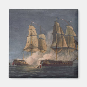 Imán Captura del Thetis por amatista del HMS, 10mo