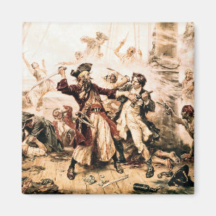 Imán Captura, Pirata Barbanegra, Venganza de la Reina A