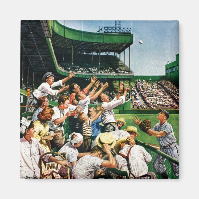 Imán Capturando bolas de carreras caseras (Frente)