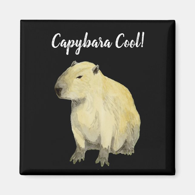 Imán Capybara Guay (Frente)