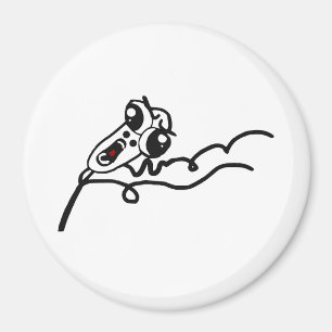 Imán Cara asustada FUNCIONAMIENTO Meme cómico de la