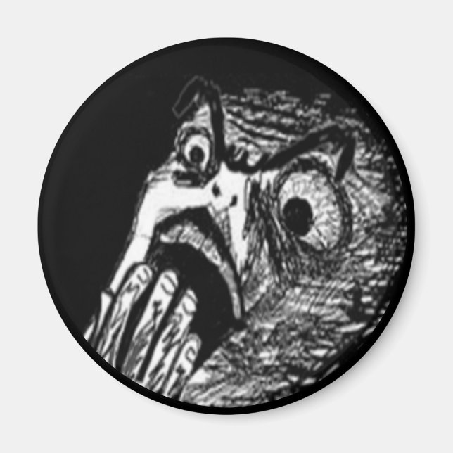 Imán Cara cómica de Nope (Frente)