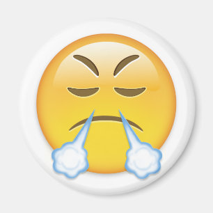 Imán Cara con la mirada de la emoji de Triumph