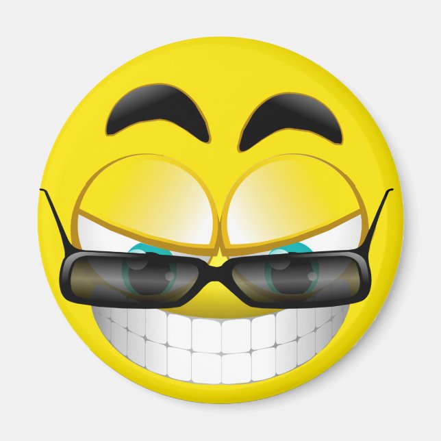 IMÁN CARA CON SOMBRILLAS (Frente)