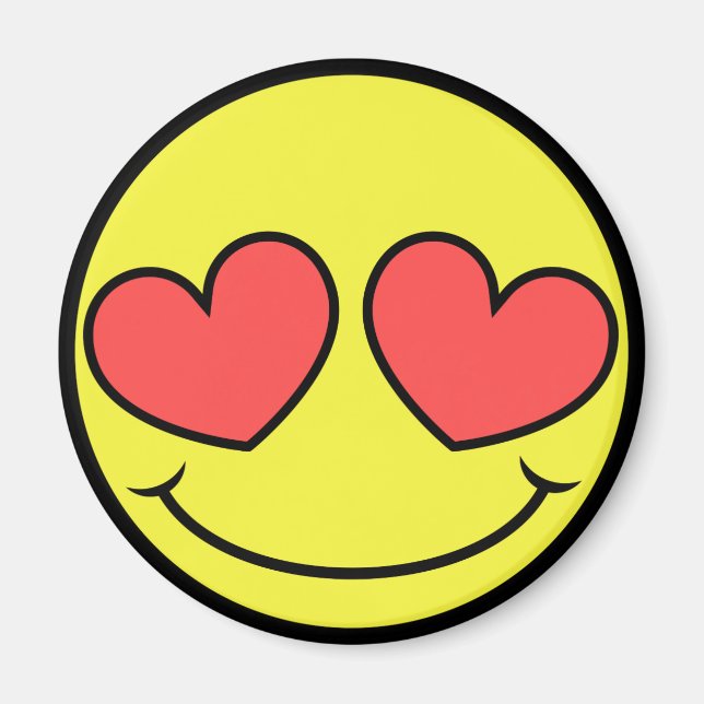 Imán Cara de amor (Frente)