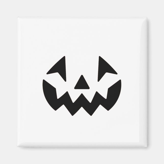 Imán Cara de calabaza (Frente)