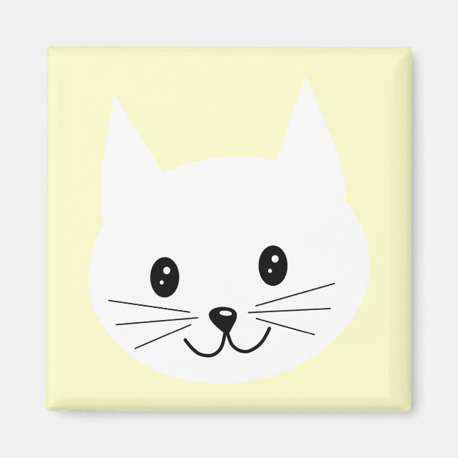 Imán Cara de gato. (Frente)