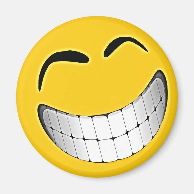 Imán Cara de grifo amarilla (Frente)