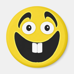 Imán Cara de los dientes delanteros del amarillo dos