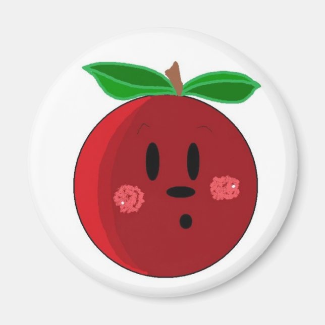 Imán Cara de manzana (Frente)