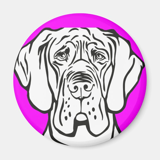 Imán Cara de perro (Frente)