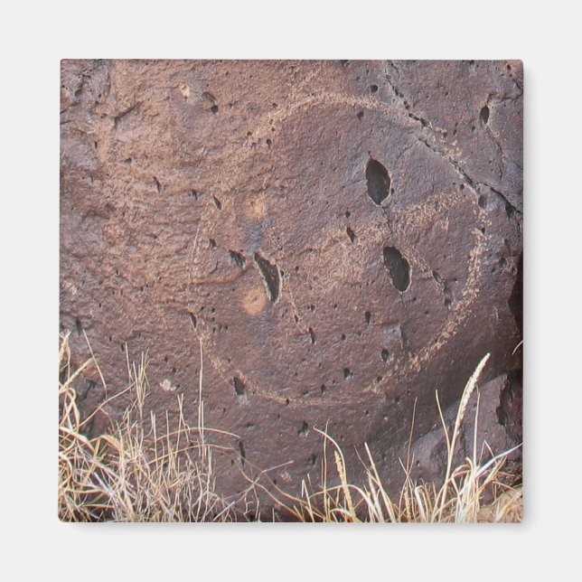 Imán Cara de piedra (Frente)