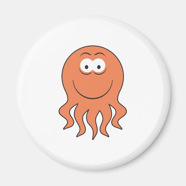 Imán Cara de Pulpo (Frente)