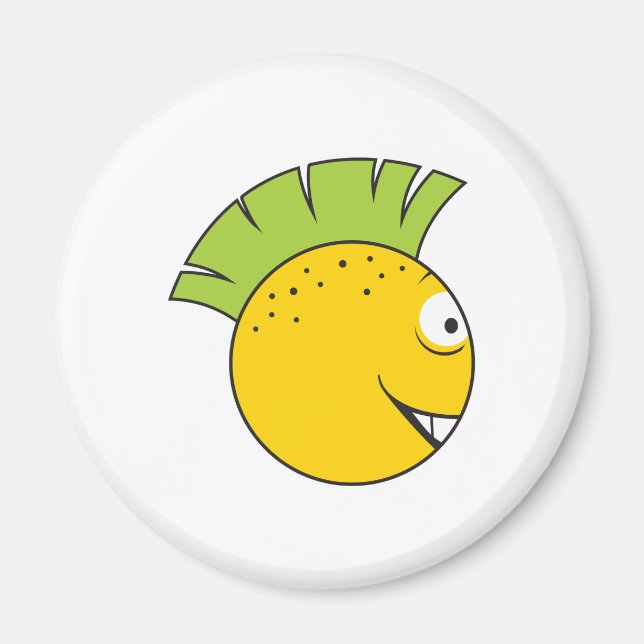 Imán Cara de punk (Frente)