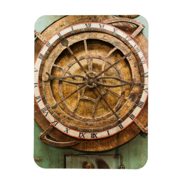 Imán Cara de reloj antiguo, Alemania (Vertical)