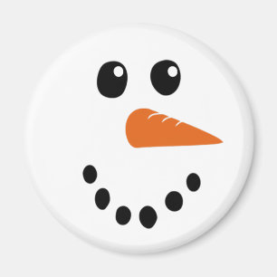Imán Cara de Snowman