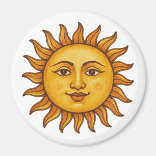 Imán Cara de sol