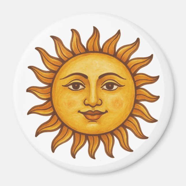 Imán Cara de sol (Frente)