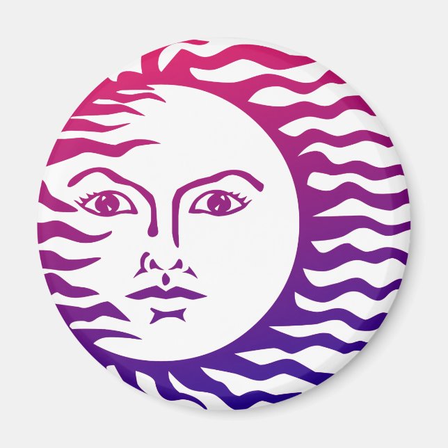Imán Cara de sol (Frente)