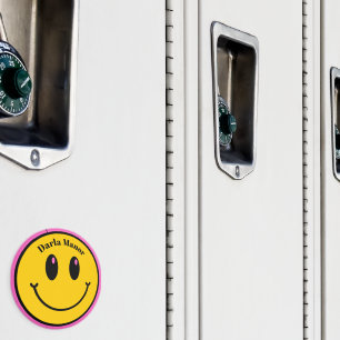 Imán cara de sonrisa personalizada Magnet