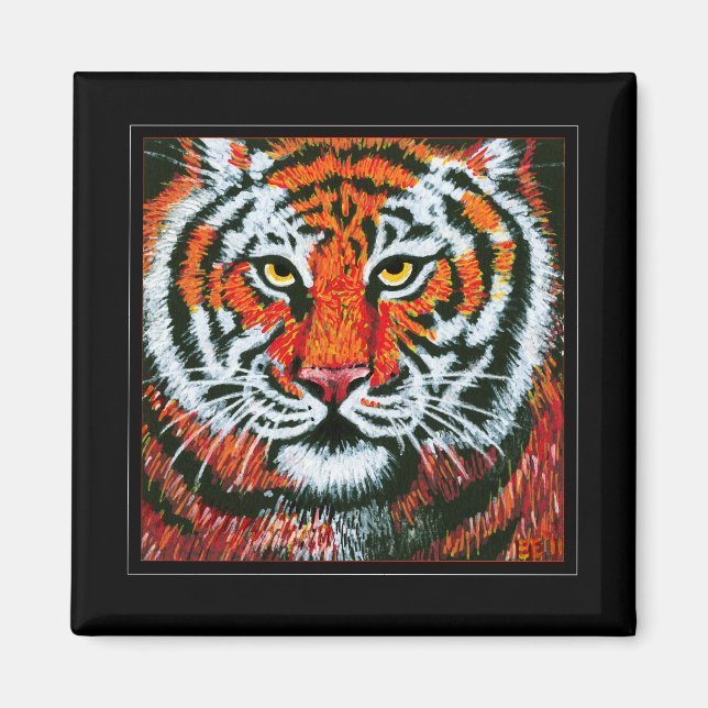 Imán Cara de tigre (Frente)