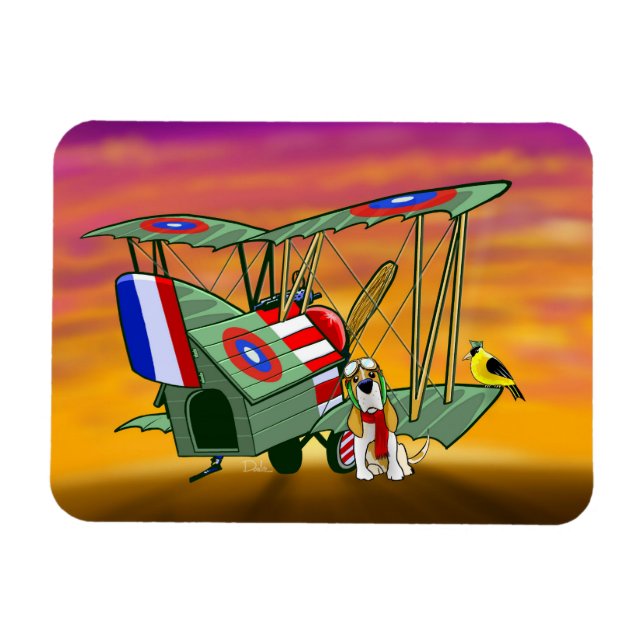 Imán Cara de vuelo (Horizontal)