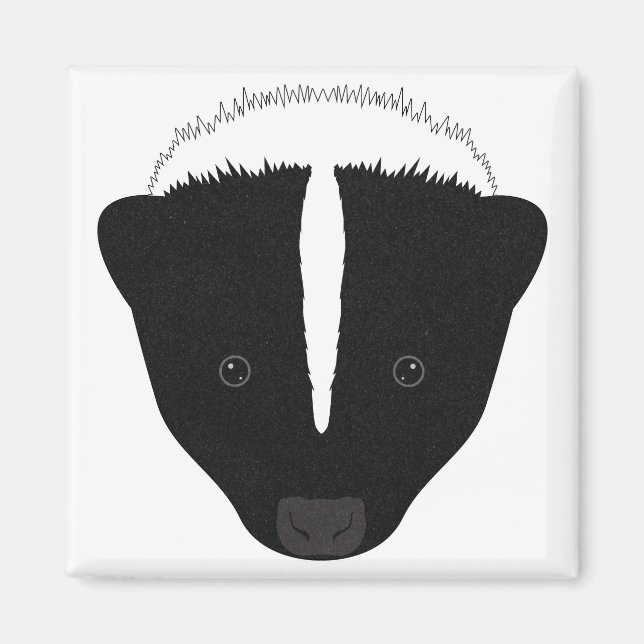 Imán Cara de zorrillo (Frente)