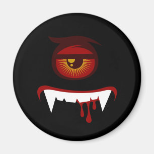 Imán Cara del monstruo de la sangre